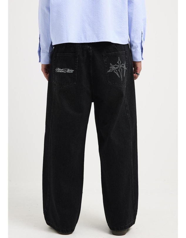 Black Noise White Rain - Unit Jean