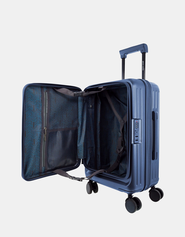 Pierre Cardin - Pierre Cardin Front-Opener 3 Piece Hard Shell Luggage Set Bundle