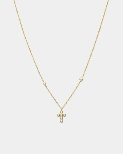 MIMCO - Faith 925 Sterling Silver Pendant Necklace