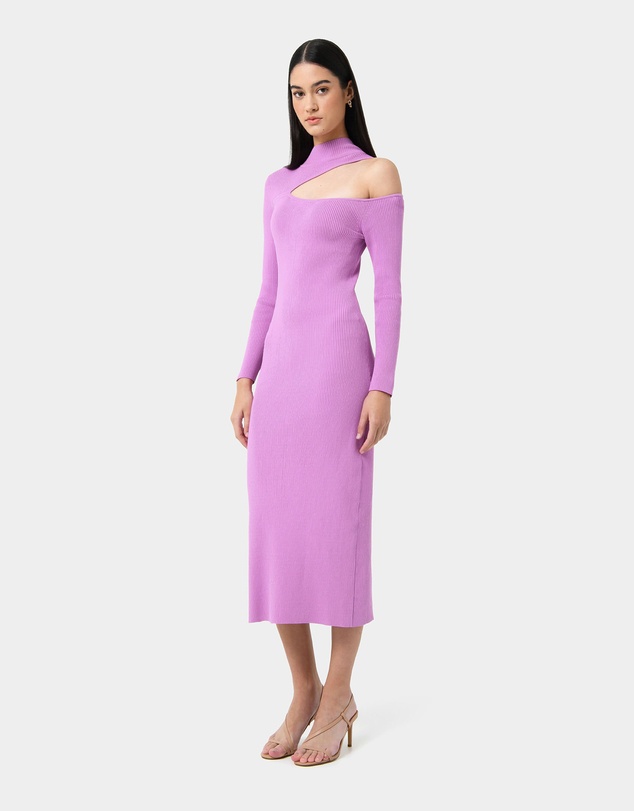 Forcast - Destiny Cut Out Knit Dress