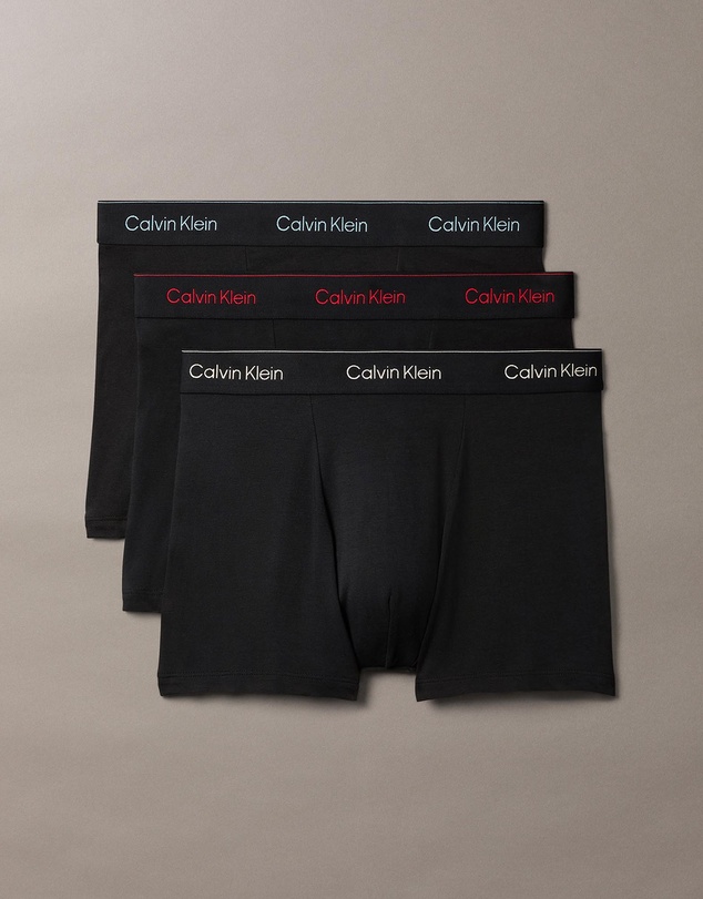 Calvin Klein - 3-Pack Icon Cotton Relaxed Fit Trunks