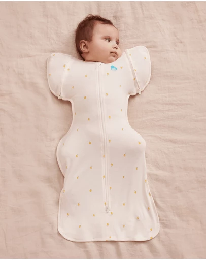Love to Dream - Swaddle Up™ Transition Bag 1.0 TOG Viscose From Bamboo Lemons Cream