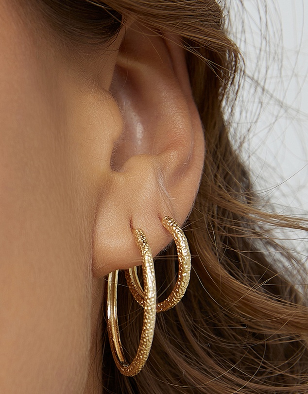 Arms Of Eve - Arabella Gold Hoop Earrings
