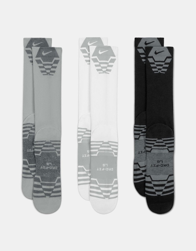 Nike - 3-Pack Everyday Elevated Crew Socks
