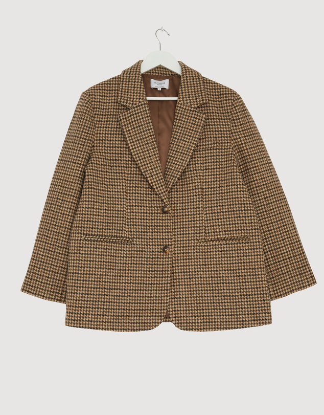 Revibe - Repaired Minima Esenciales Desi Wool Blazer - AU 12