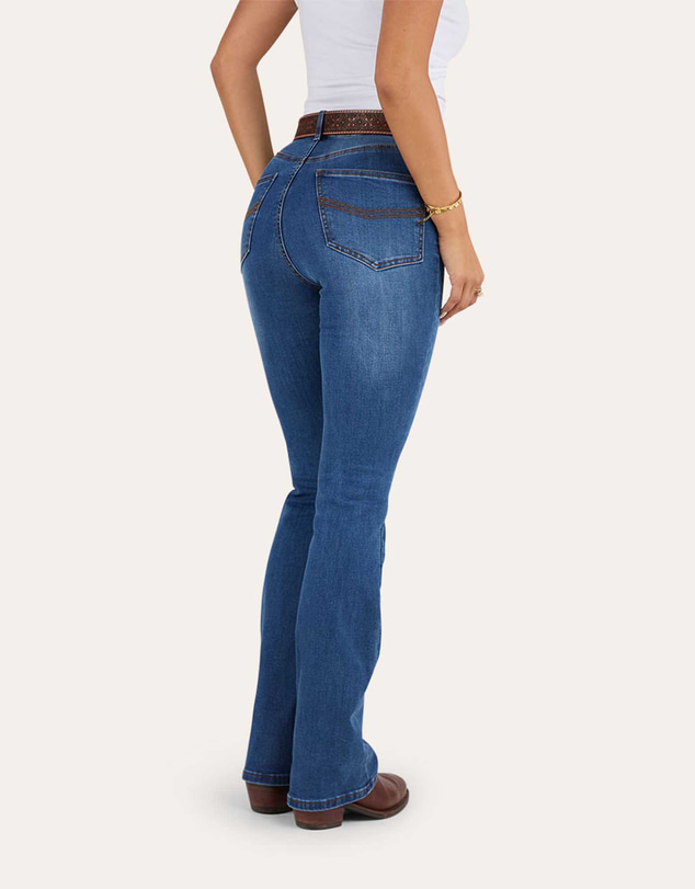 Ringers Western - Penny Womens High Rise Bootleg Jean