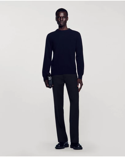 Sandro - CREWNECK CASHMERE SWEATER