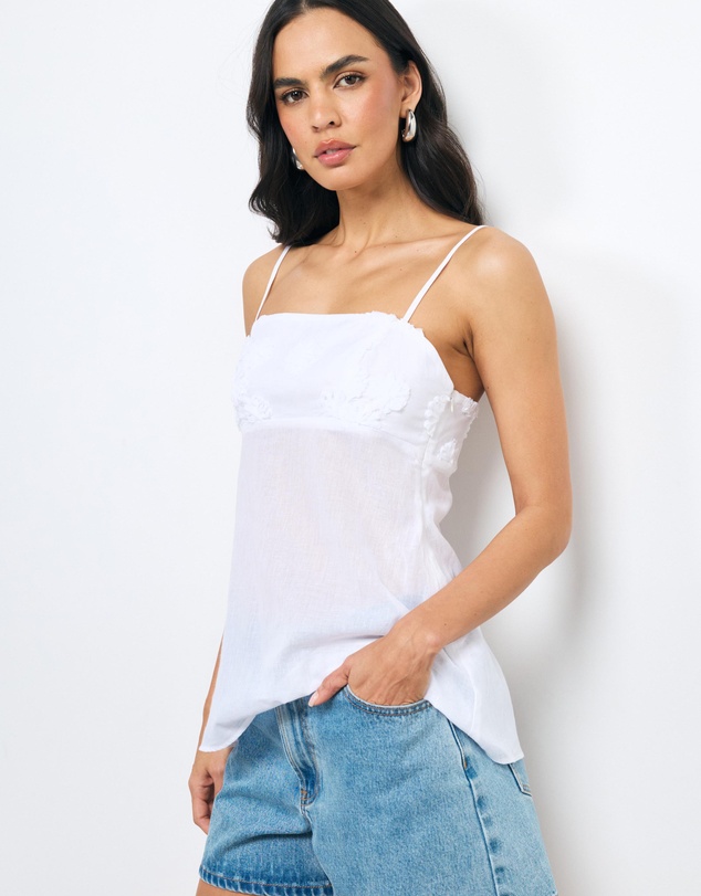 AERE - Lulu Floral Cotton Top