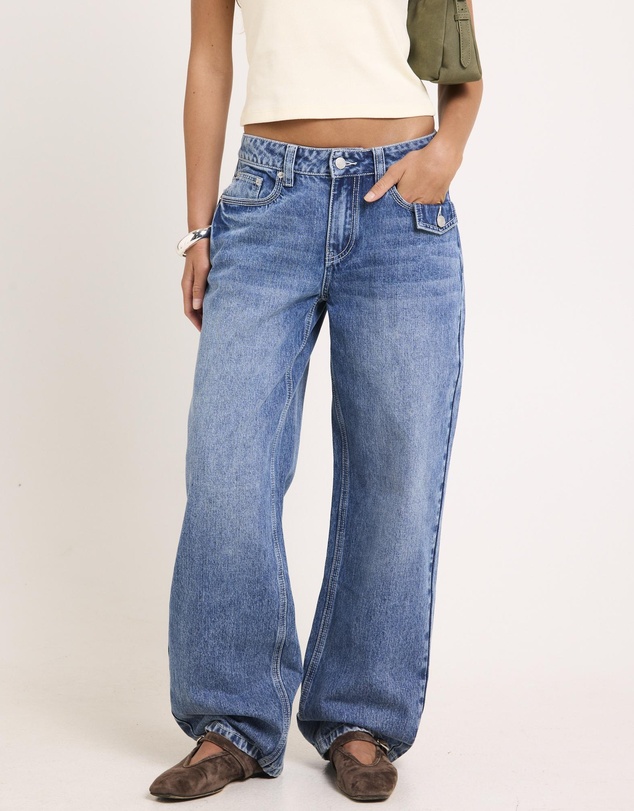 Insight - Low Rise Bobby Y2K Denim Jeans