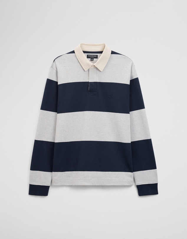 Country Road - Australian Cotton Stripe Rugby Polo