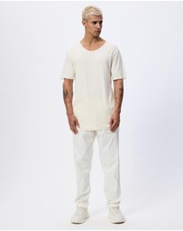 Surrounded By Ghosts - The Onyx Slim Rib Cotton T-Shirt