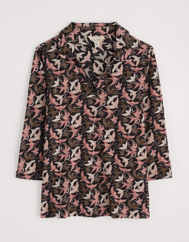 Seasalt - Seasalt Cornwall Black Wavecrest Shirt