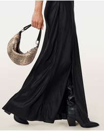 AllSaints - Luna Micro Snake Bag