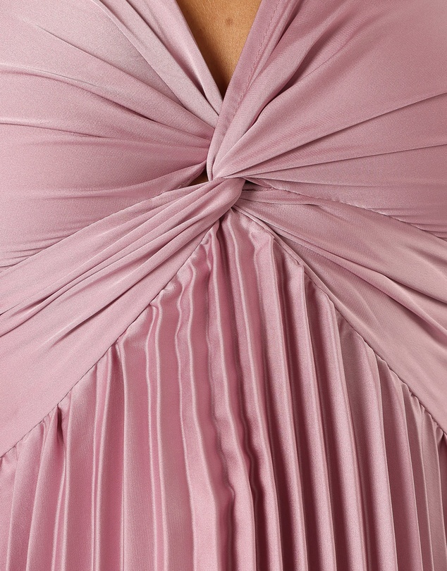 Petal & Pup - Nova Flutter Sleeve Midi Dress - Dusty Rose