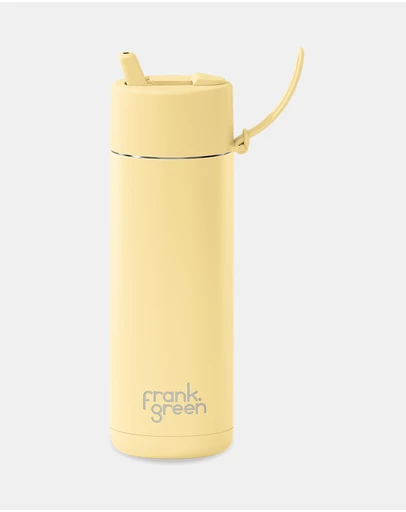 Frank Green - 20Oz Reusable Bottle With Flip Straw Lid