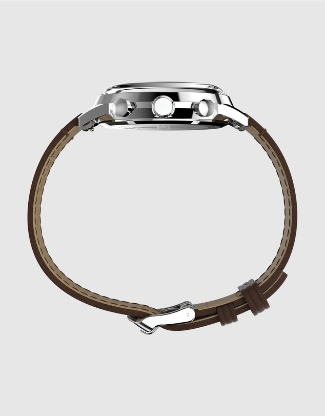 TIMEX - Marlin® Chronograph Tachymeter 40mm Leather Strap Watch