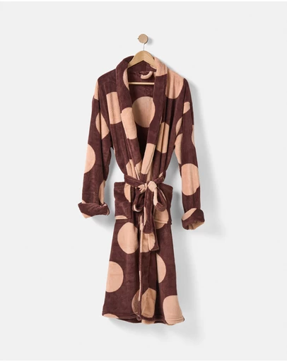Linen House - Pluto Plush Robe
