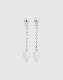 Najo - Tidal Whisper Silver Single Pearl Earring