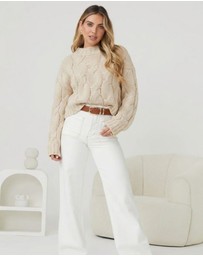 Esther & Co - Hadi Knit - Latte