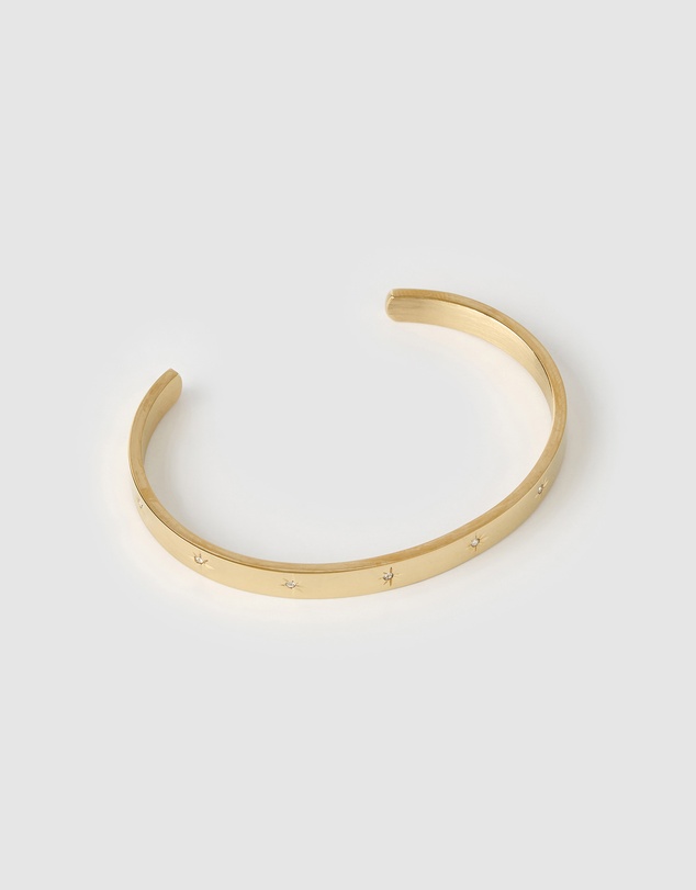 Arms Of Eve - Gemma Gold Cuff Bracelet