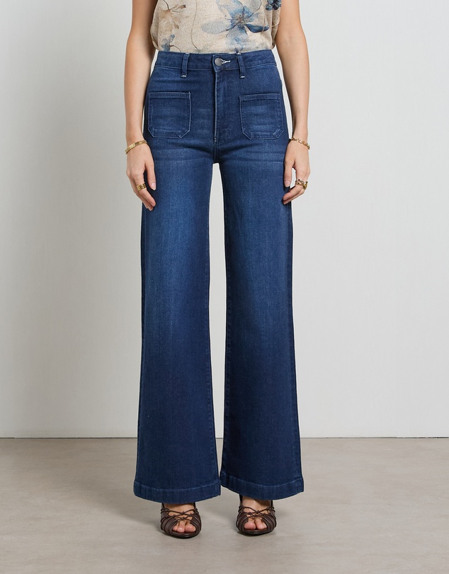 DRICOPER DENIM - Indy High Rise Wide Leg Jeans