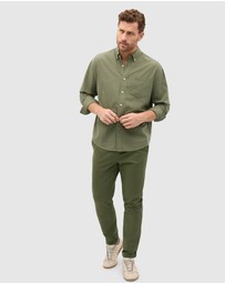 Seed Heritage - Relaxed Fit Brushed Cotton Shirt