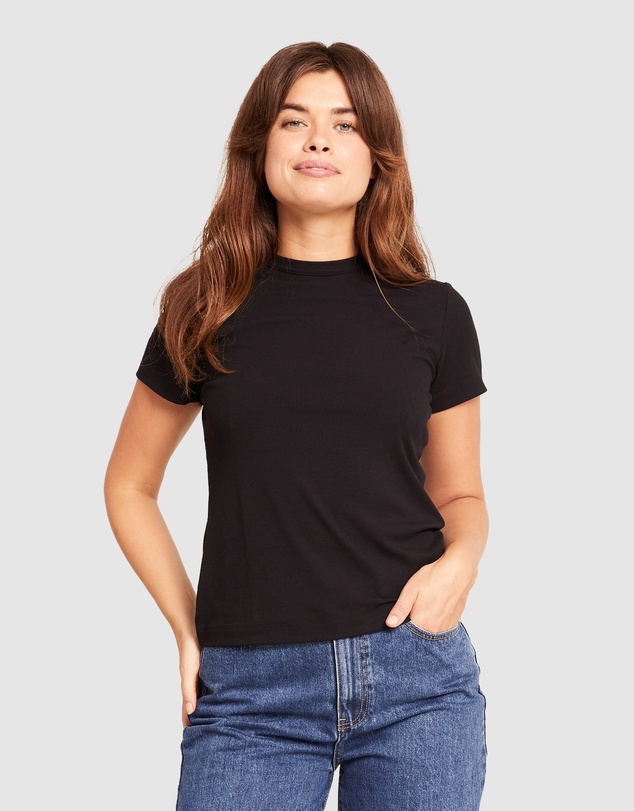 Boody - Ribbed Crew Neck T-Shirt