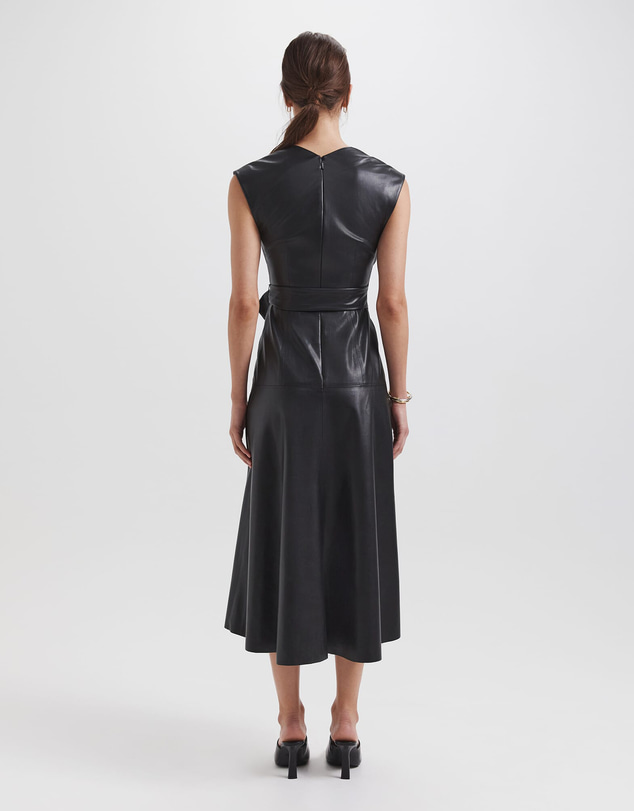 SABA - Mimi Faux Leather Dress