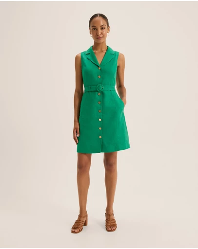 Review - Victoria Linen Mini Dress