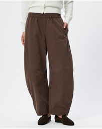 White By FTL - Terra Barrel Pants