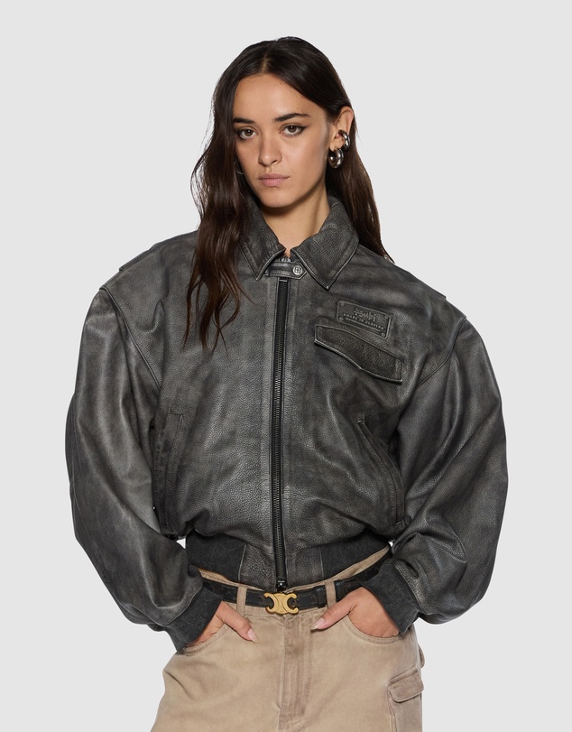 Ksubi - Highway Bomber Vintage Black