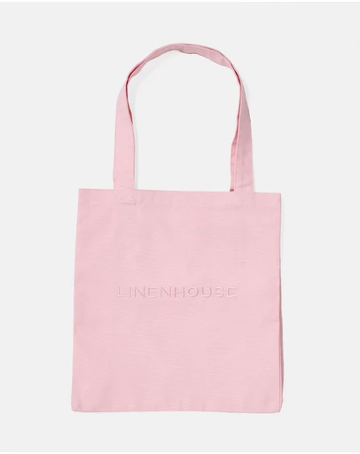 Linen House - Linen House Embroidered Tote Bag