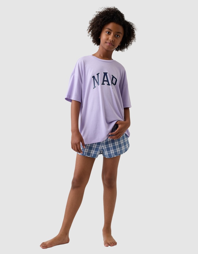 GAP - Oversized Tee Short Pyjama Set - Kids-Teens
