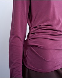 TOPSHOP - Cupro LS Hitch Side Detail Top