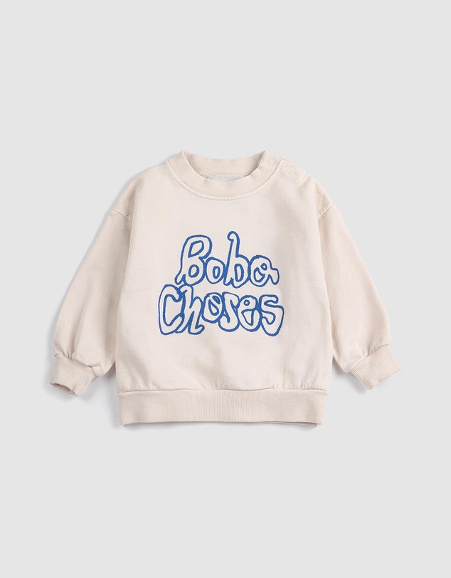Bobo Choses - Bobo Choses By Hand Raglan Sweatshirt - Babies