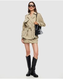 Lioness - Cropped Trencherous Coat