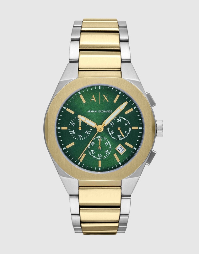 Armani Exchange - Two Tone Chronograph Watch