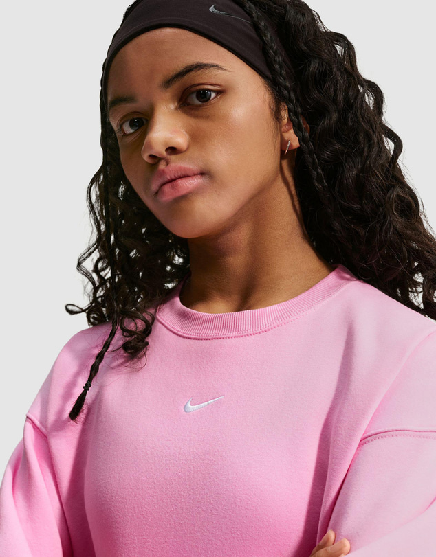 Nike - Studio Oversized Fleece Full-Zip Hoodie - Teens