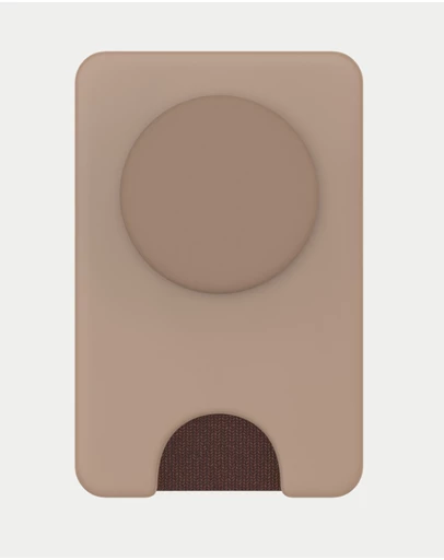 PopSockets - PopWallet+ MagSafe Phone Grip Wallet Card Holder + Magnetic Adapter Ring