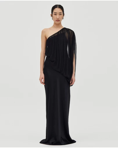 Third Form - Solstice One Shoulder Floor Length