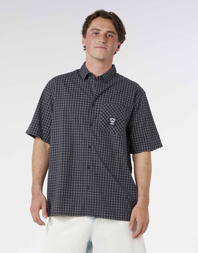 Rip Curl - Liquid Trips Check Short Sleeve Shirt
