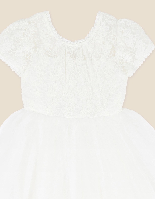 Bebe by Minihaha - Lace Bodice Back Bow Dress - Kids