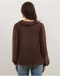 Atmos&Here - Stella Frill Detail Top