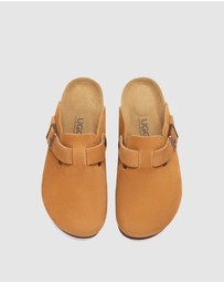 EVERAU - Australian Shepherd Ugg Berrin Cow Suede Upper Loafer Oxfords Flats