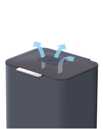 Joseph Joseph - Totem Max 60L Waste Separation & Recycling Unit (Graphite)