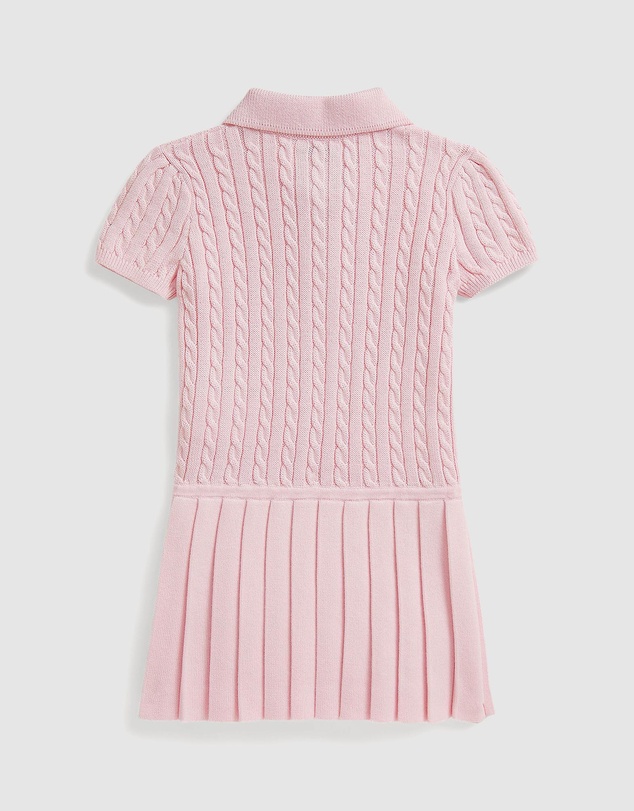 Polo Ralph Lauren - Mini-Cable Polo Sweater Dress - Babies