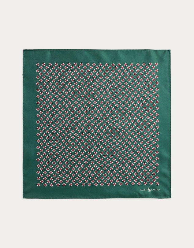 Polo Ralph Lauren - Neat Silk Twill Pocket Square Scarf