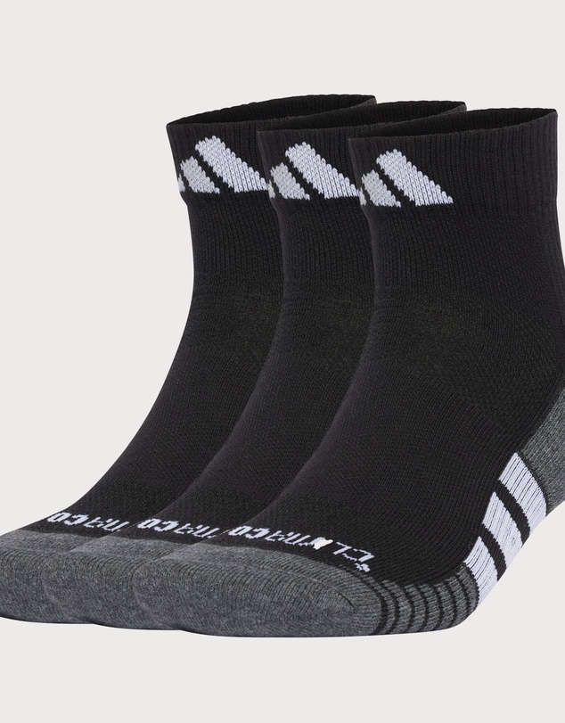 adidas Performance - Performance CLIMACOOL Cushioned Quarter Socks 3-Pack Unisex