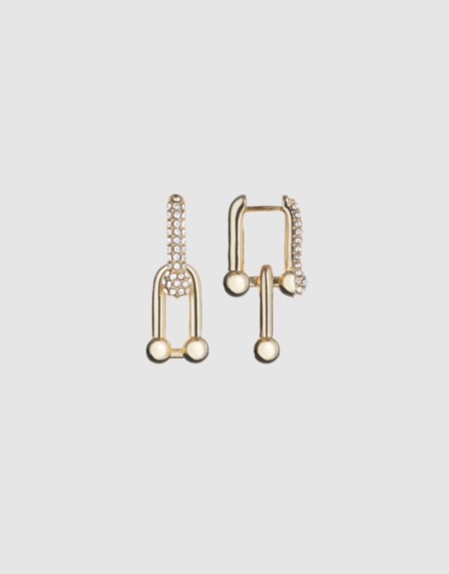 Kitte - Bond Pavé Earrings
