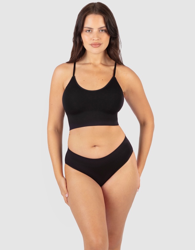 B Free Intimate Apparel - Long Line Spaghetti Strap Bralette (A-B-C-D-DD-E-F) Cup